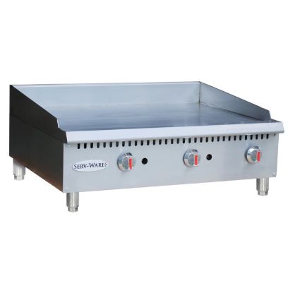 Picture of Serv-Ware, STGS-48, Griddle, Gas, Countertop