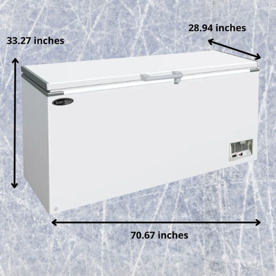 Picture of Serv-Ware SWCF-17 Chest Freezer | Shop Burkett Online Today!!