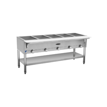 Picture of Serv-Ware SWGST-5-LP Gas Hot Food Serving Counter 5-Pan | Usa Equipment Direct