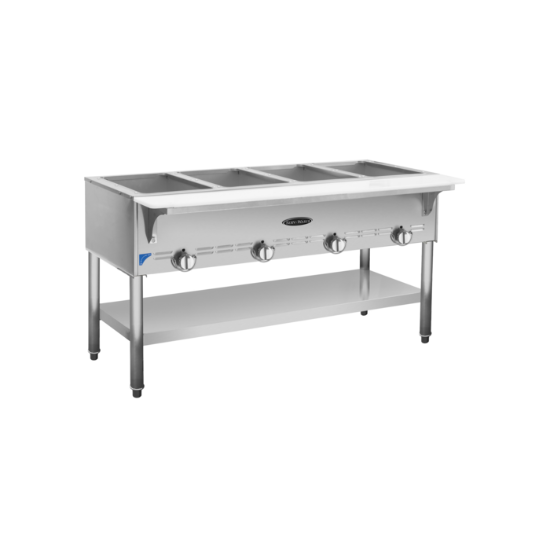 Picture of Serv-Ware SWGST-4-LP 4-Pan Gas Hot Food Serving Counter | Usa Equipment Direct