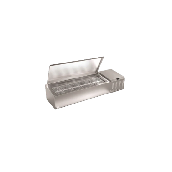 Picture of Serv-Ware, TR46-HC, Refrigerated Countertop Pan Rail